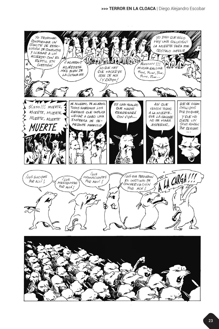 Página 23 de Terror en la Cloaca