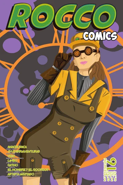Portada de la edición 16 de Rocco Comics