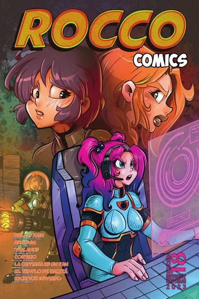 Portada de la edición 18 de Rocco Comics